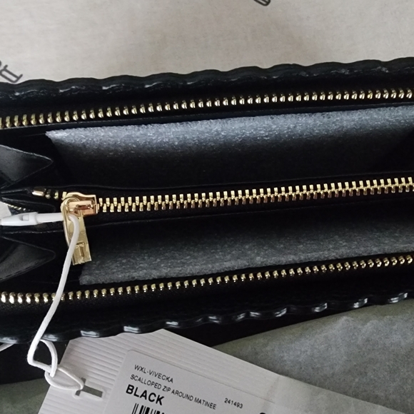 Ted Baker Vivecka scalloped leather purse/ wallet - Picture 6 of 13